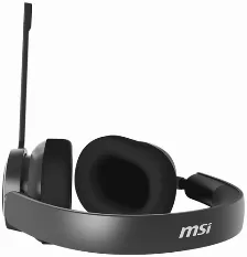 Diadema Msi Maestro 300, Alambrico, Microfono Boom, 1.5 Mts, Color Negro